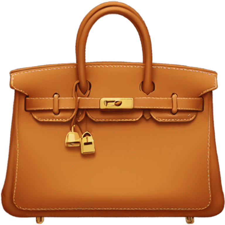 Hermes Birkin bag emoji