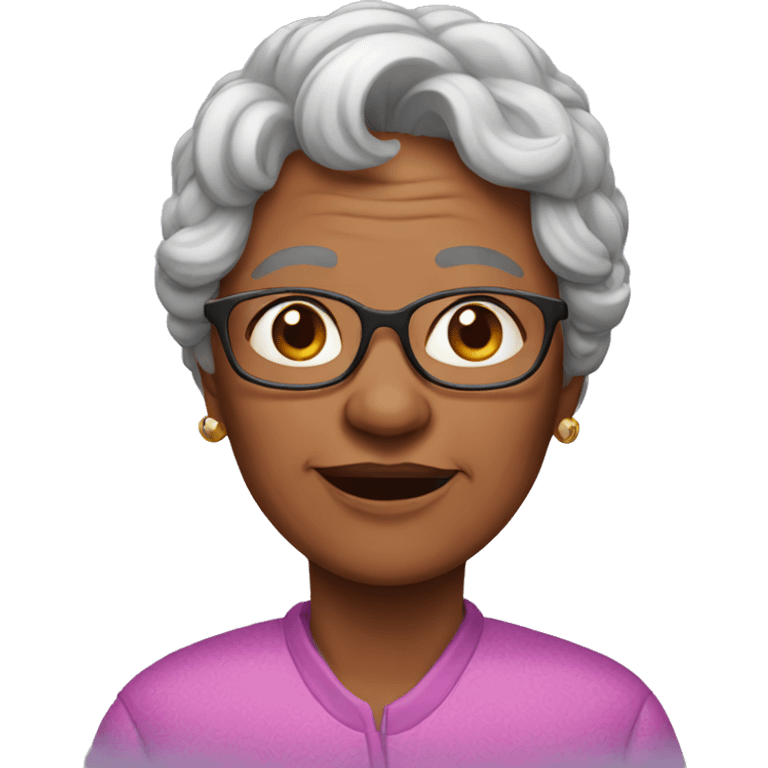 grand mother emoji