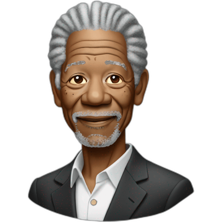 Morgan freeman emoji