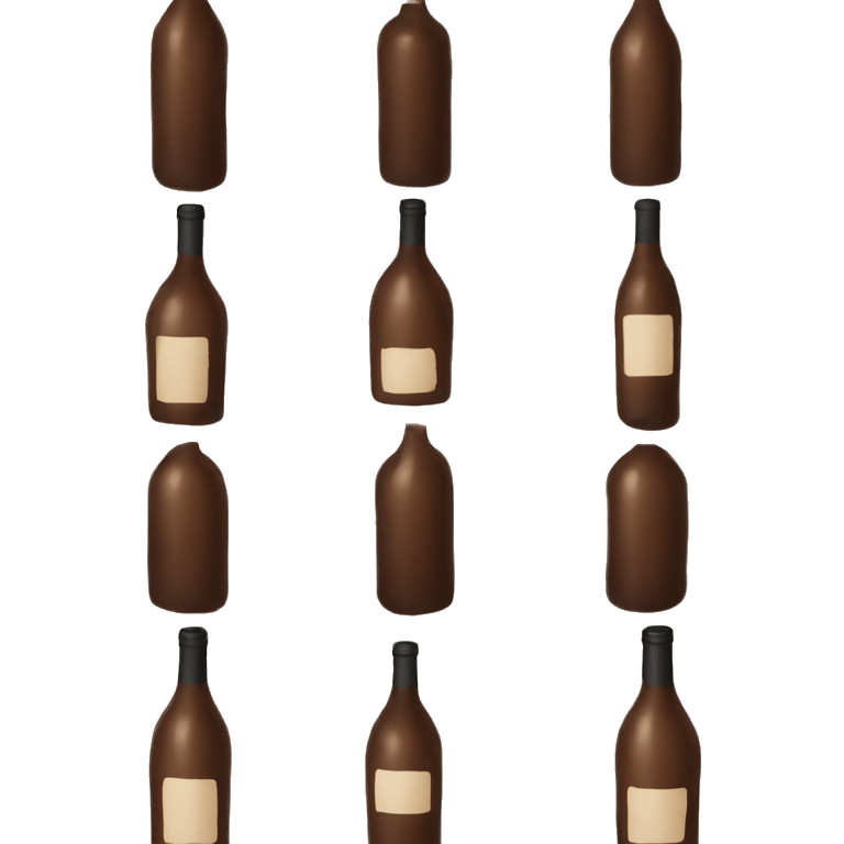 Wine Bottle brown  emoji