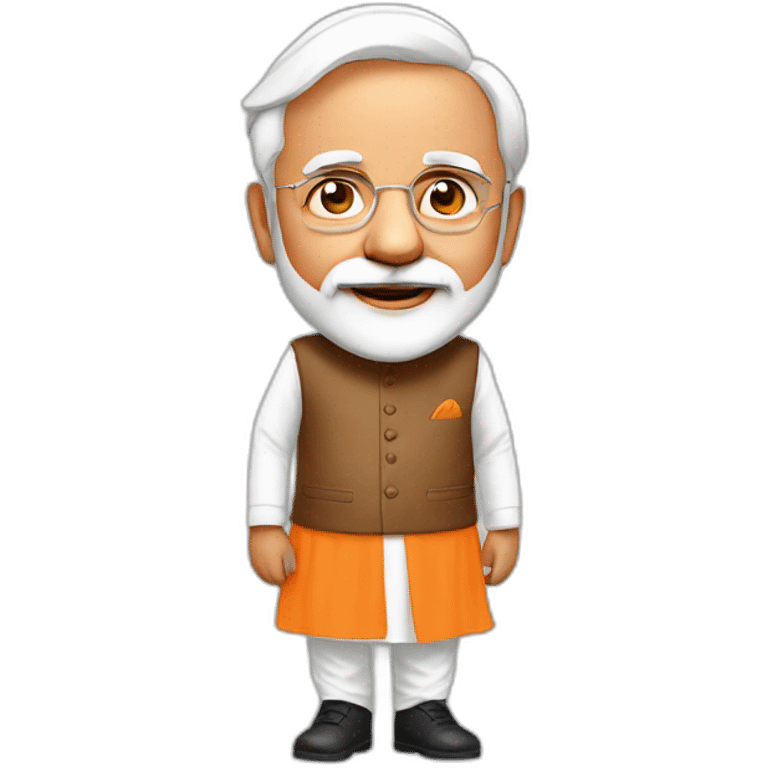 Narendra Modi standing emoji