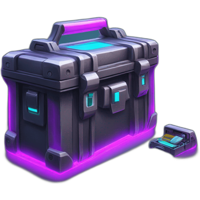 scifi neon toolbox emoji