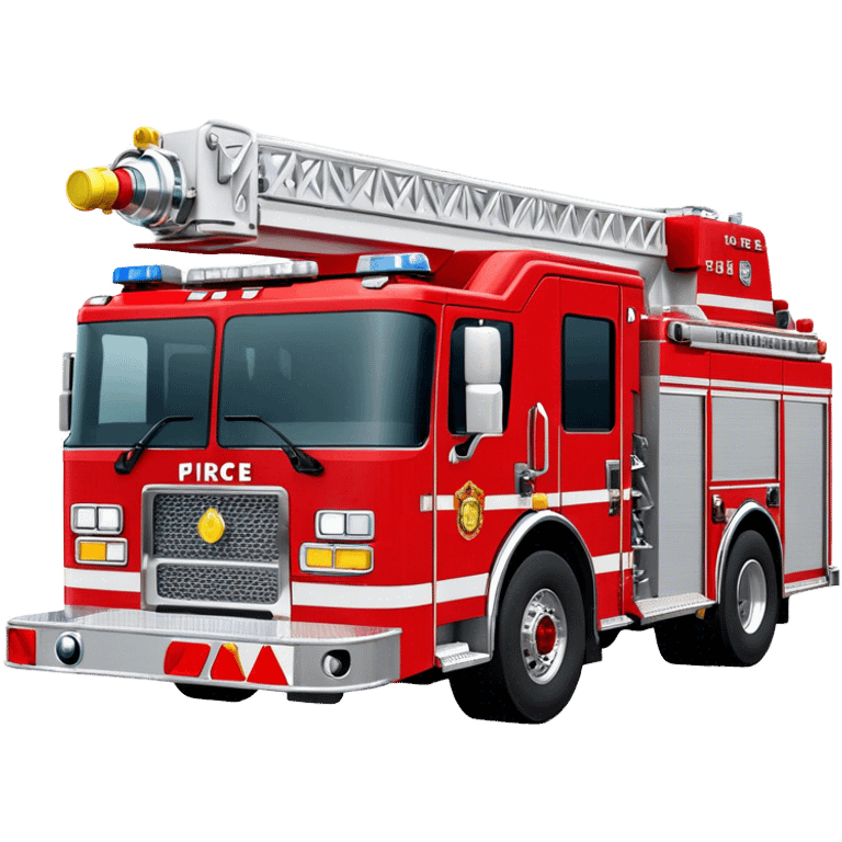 Fire Engine - Pierce Enforcer Pumper (Model Year: 2021) (Iconic colour: Red) emoji