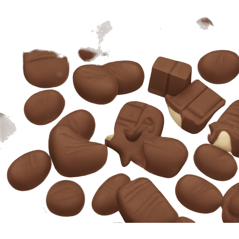 Chocolate emoji