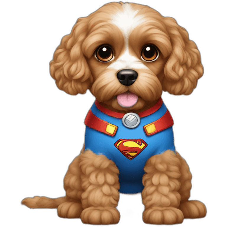 superwoman cavapoo emoji