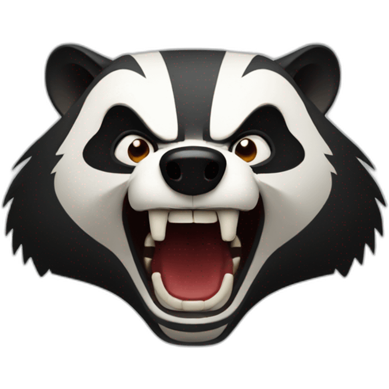 angry badger emoji