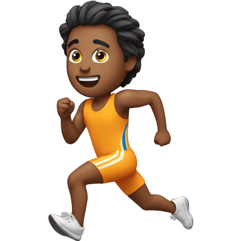 fast running emoji