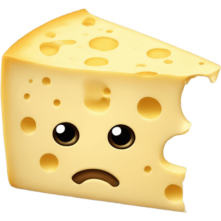 cheese with a stench emoji