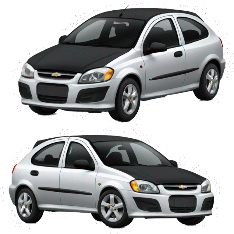 One Chevrolet corsa evolution black emoji