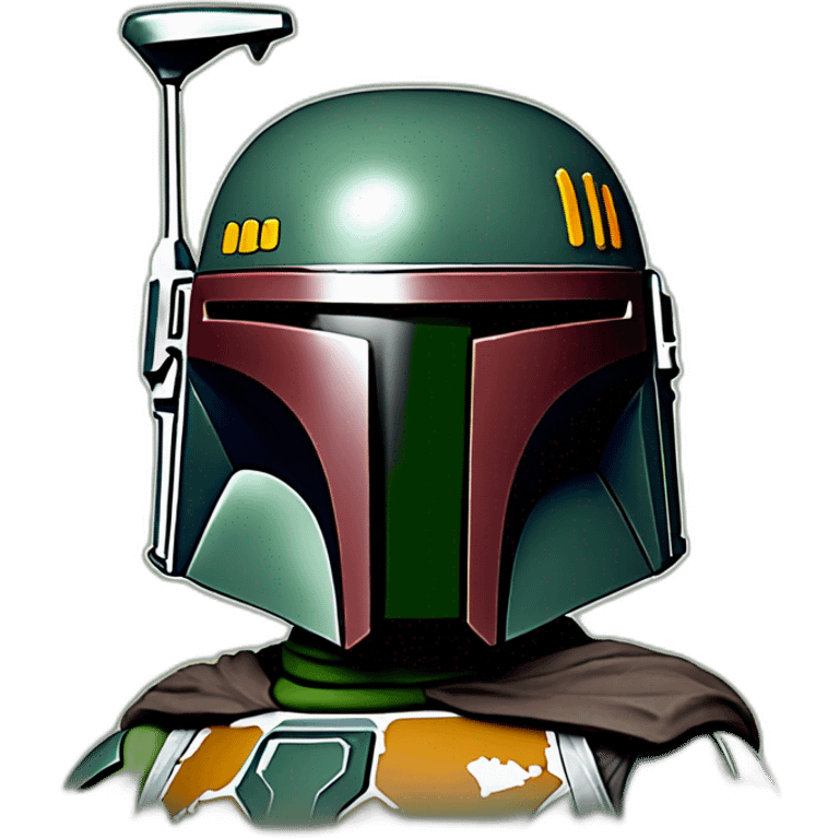 Boba fett avec émotions emoji