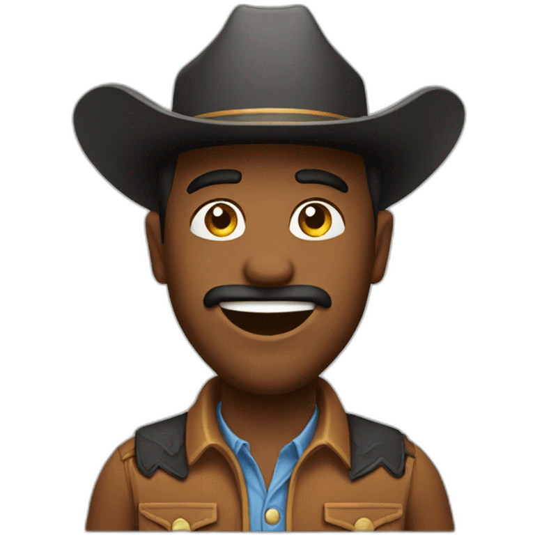 celebrating cowboy emoji