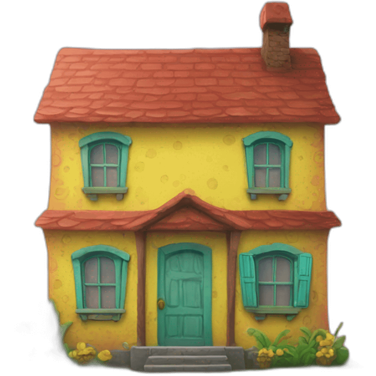 Spongebob's house emoji