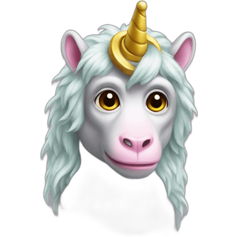 Monkey unicorn emoji