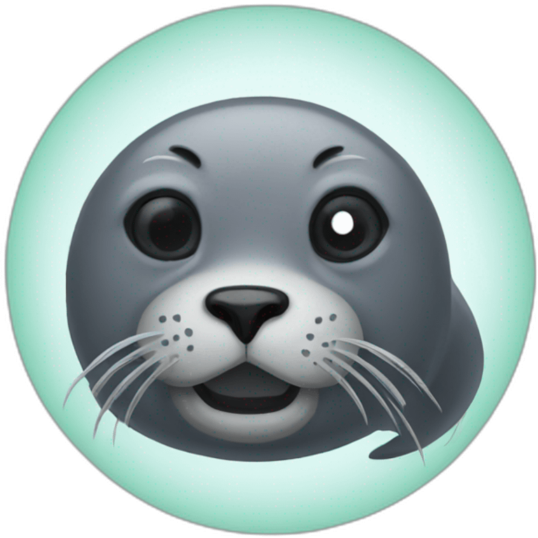 menacing seal emoji