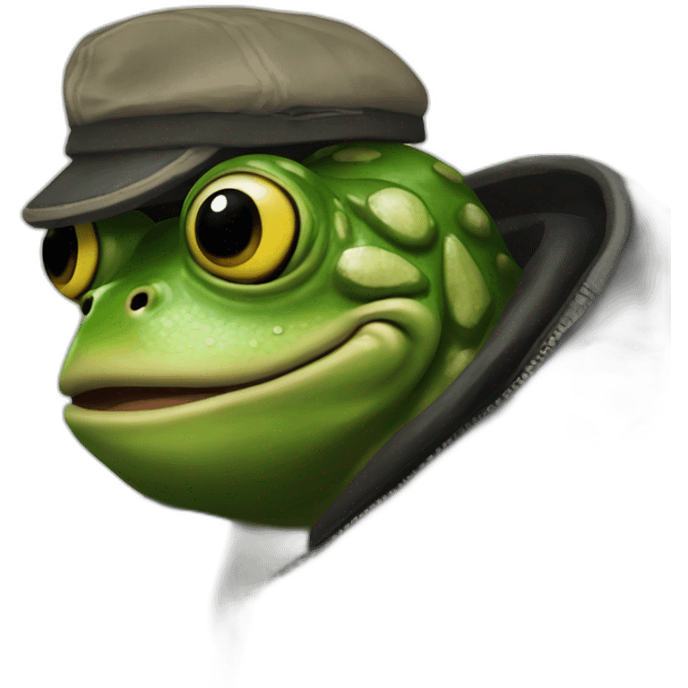 Frog member of Sons of anarchy emoji