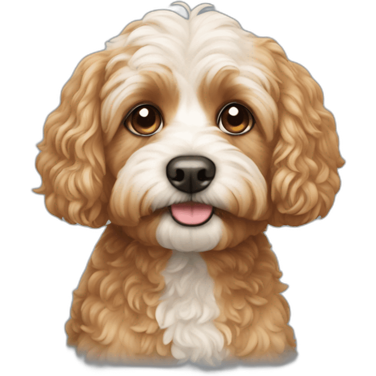 cavapoo dog emoji