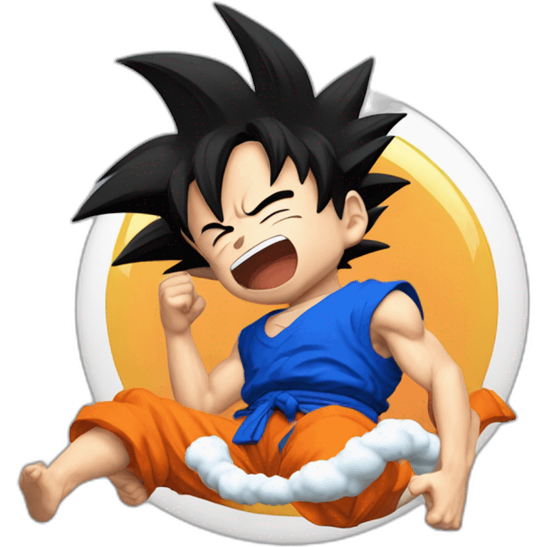 Son Goku qui dort emoji