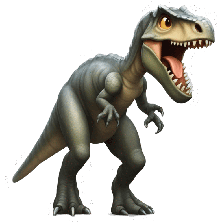 create the chrome dinosaur without internet emoji