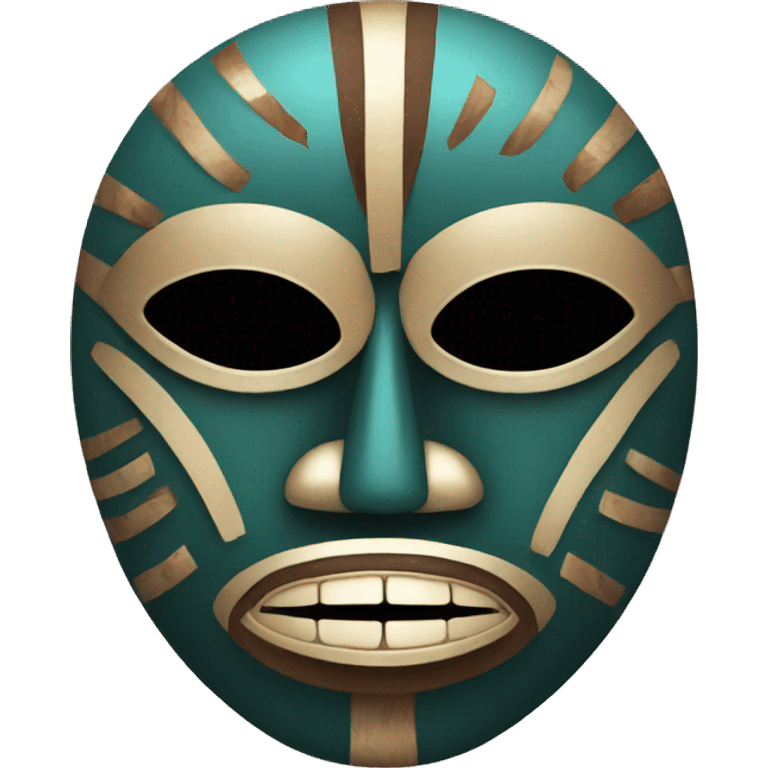 African tribal mask emoji