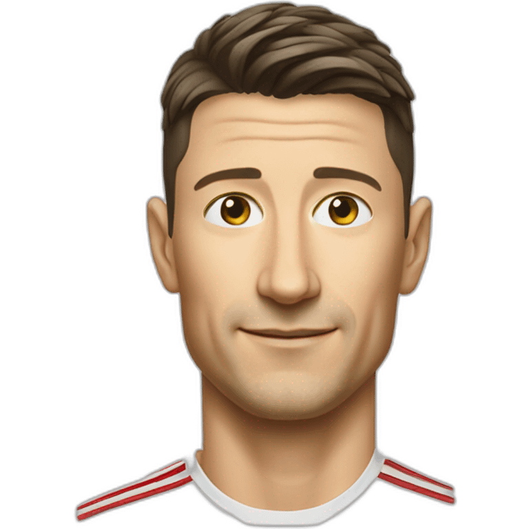 Lewandowski foot POLSKA emoji