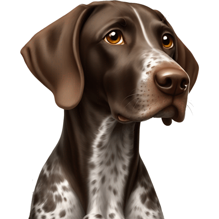 German shorthair emoji