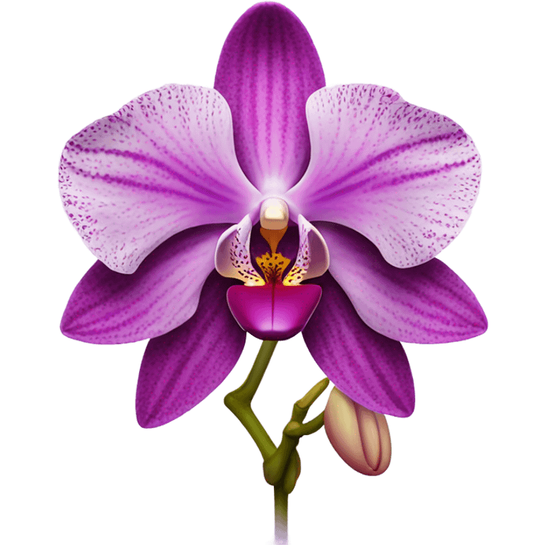 orchid emoji