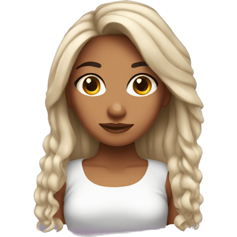 Latina girl emoji