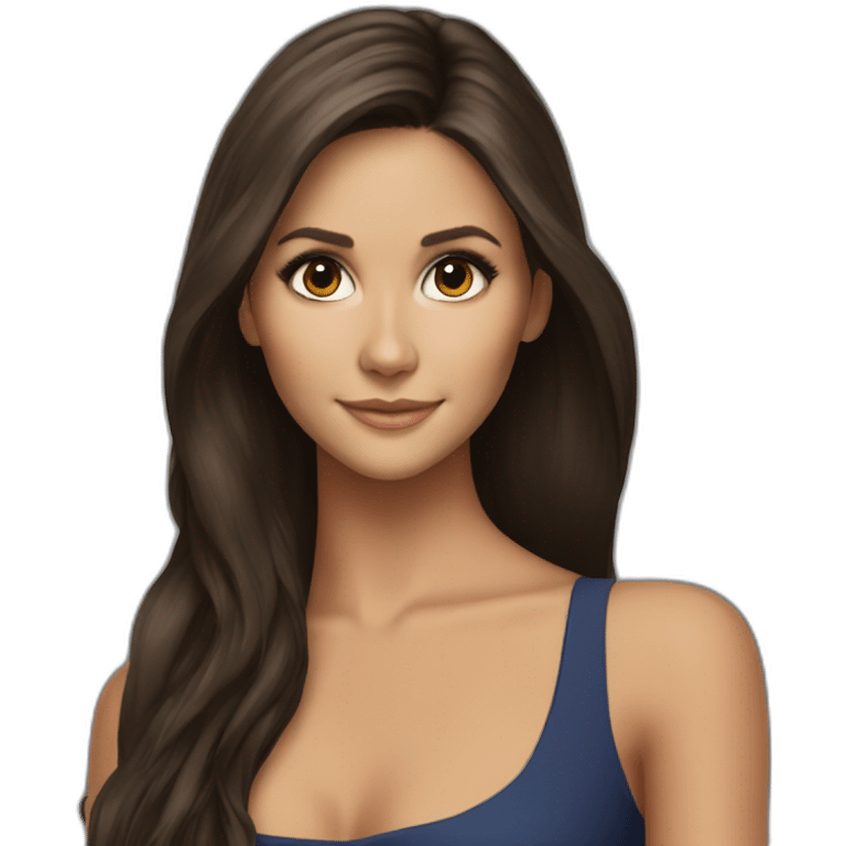 nina dobrev emoji