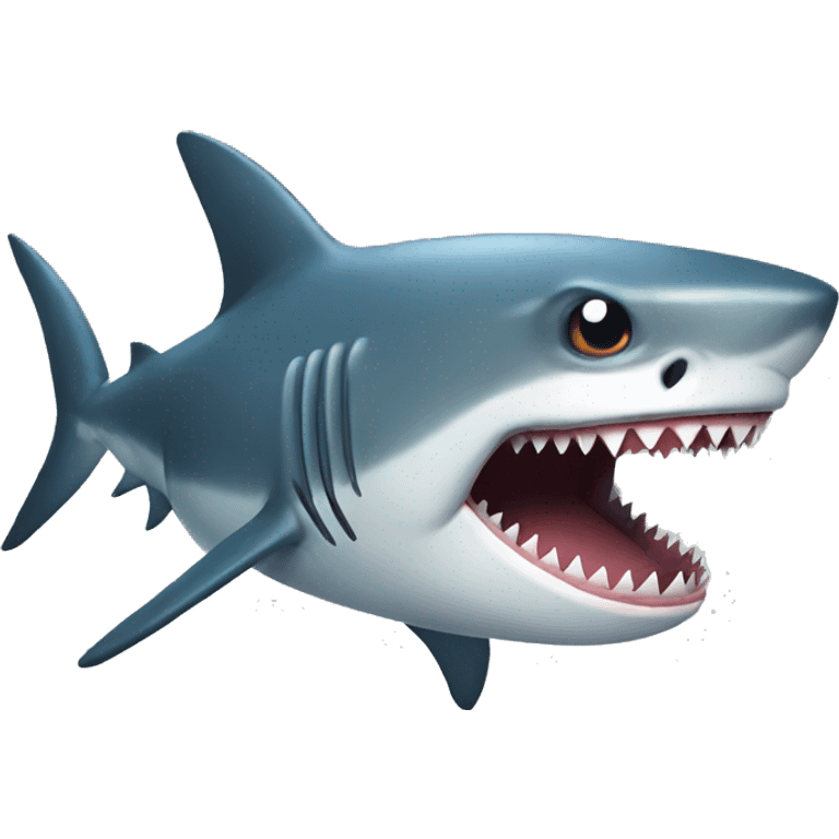 shark i love  emoji