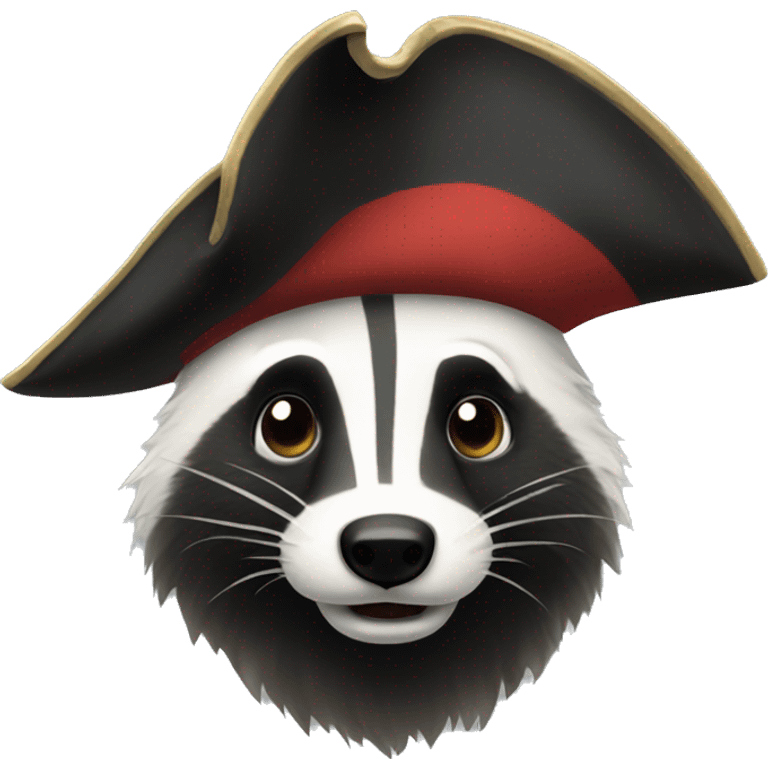 pirate badger emoji