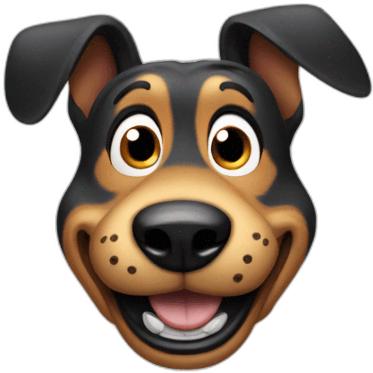 Goofy the dog  emoji