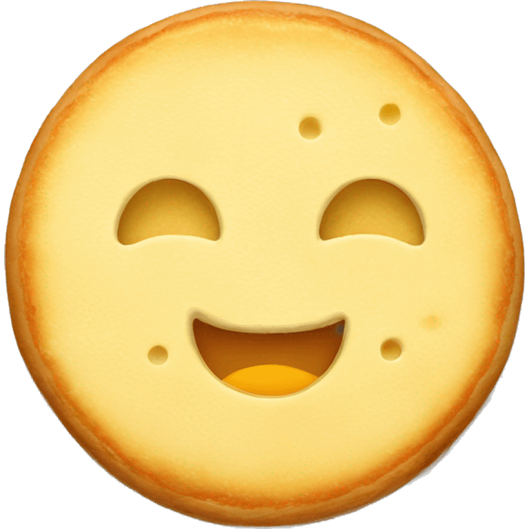 Cheese pancake emoji