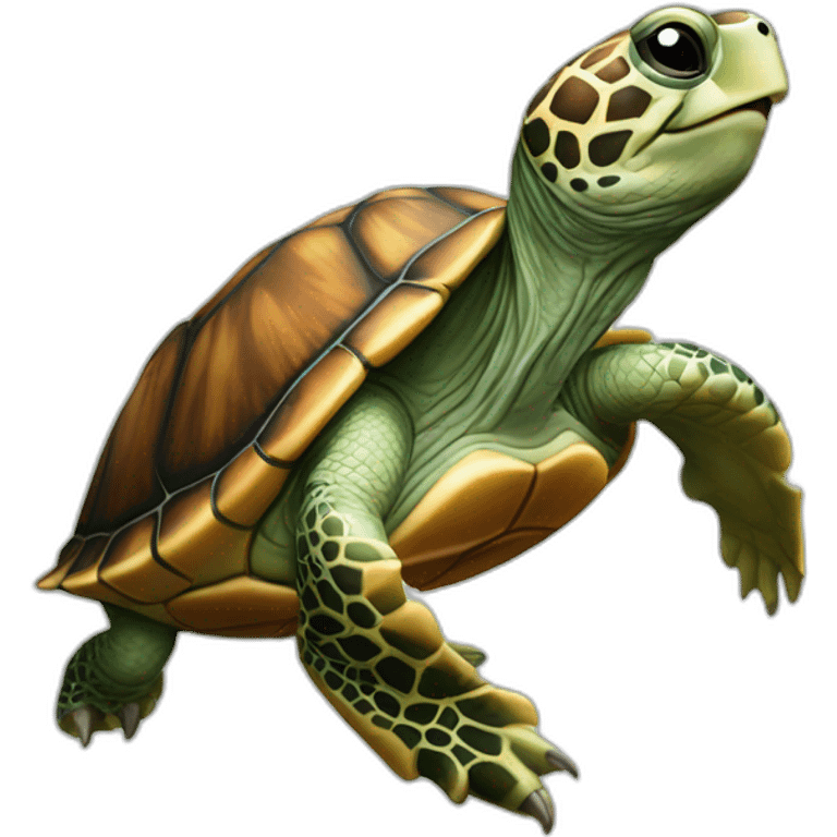 Tortue Géniale emoji