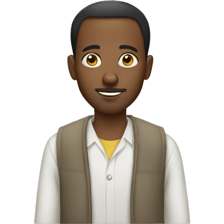 Ethiopian man emoji