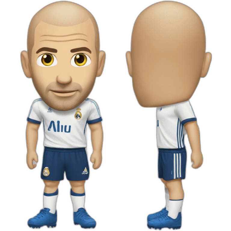 Zidane boit l eau emoji