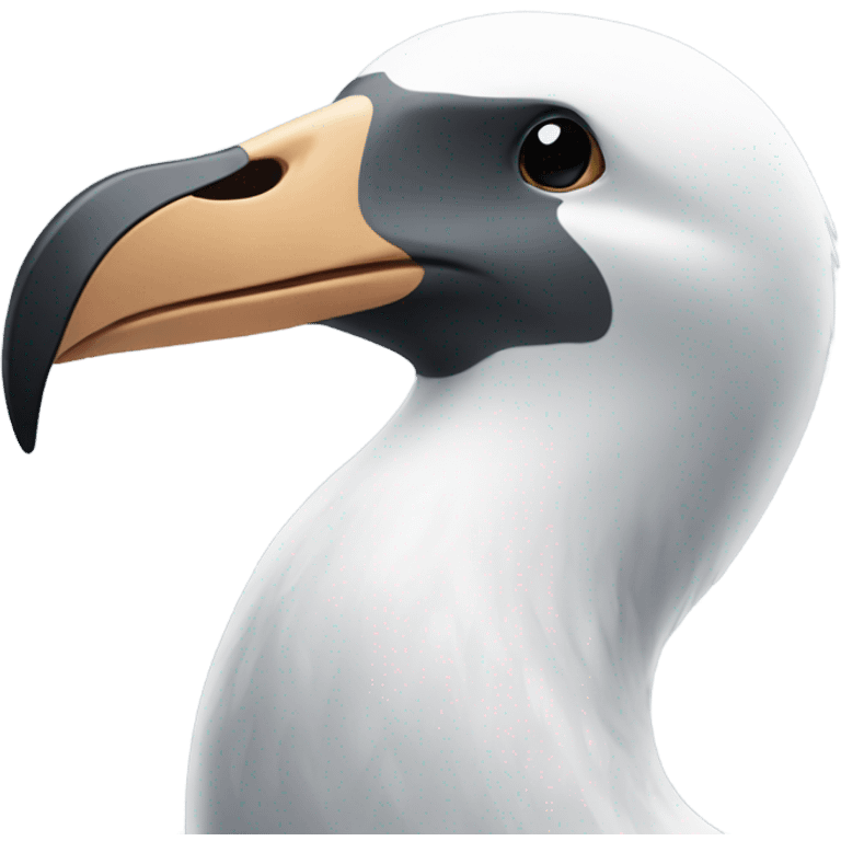 Realistic albatross  emoji