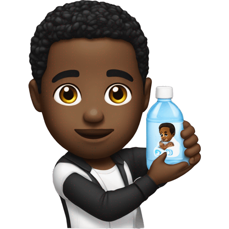 P diddy holding baby oil emoji