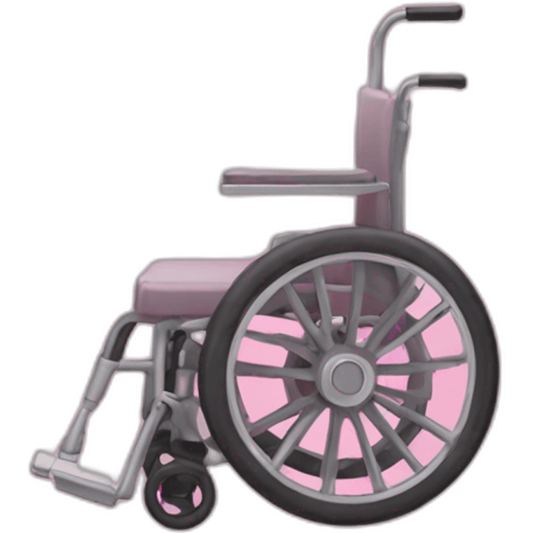 wheel chair discord pink background emoji