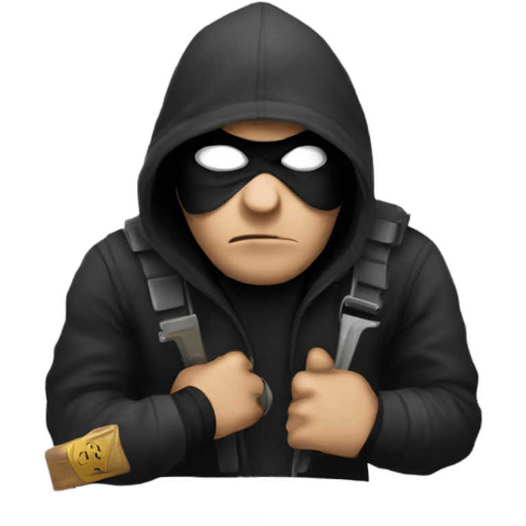 Robber emoji emoji