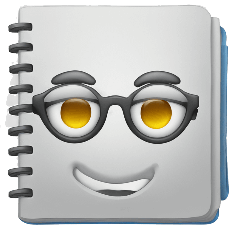 Open notebook emoji