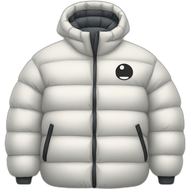 big puffer jacket emoji