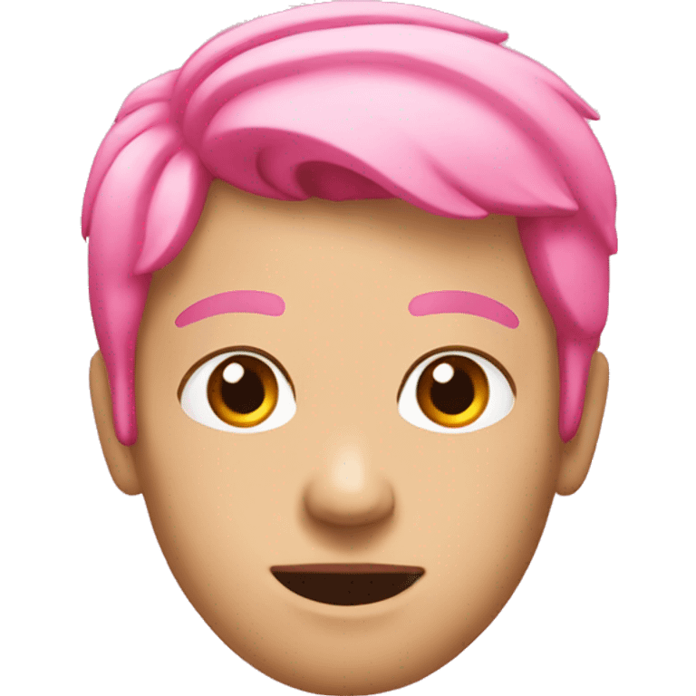 Pink emoji