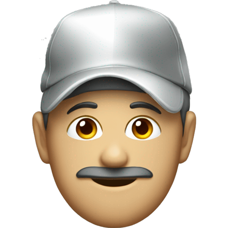 foil cap emoji