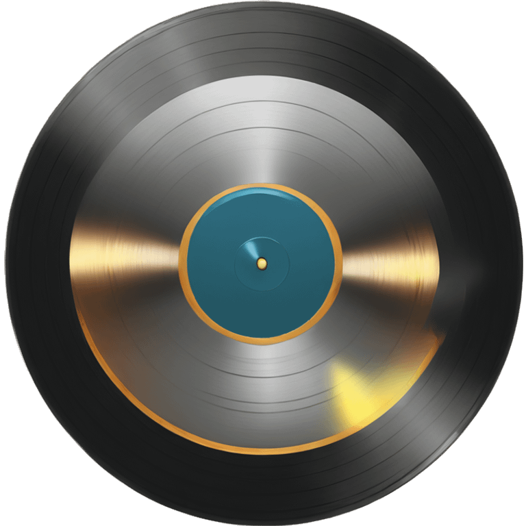 Vinyl record dj emoji