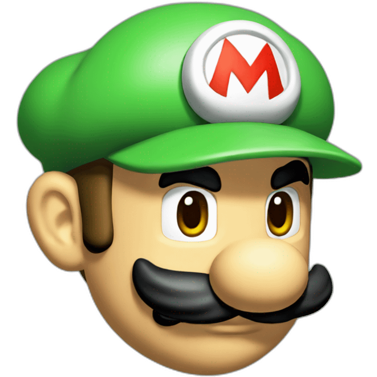 Luigi de Super Mario Bros emoji