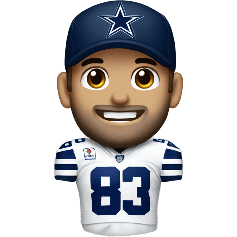 tony romo in dallas cowboys uniform  emoji