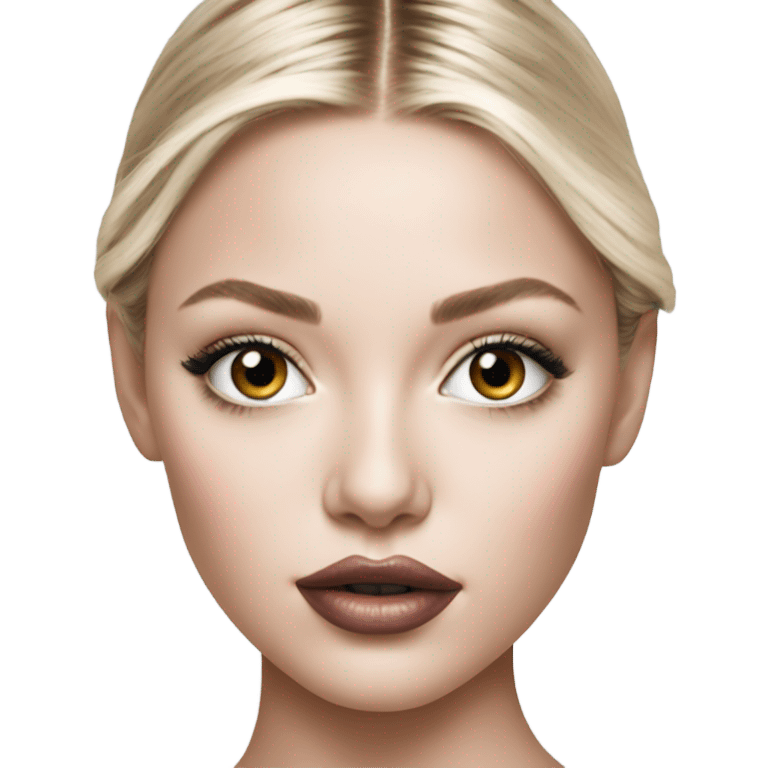 Hyper Realistic beautiful dior model  emoji