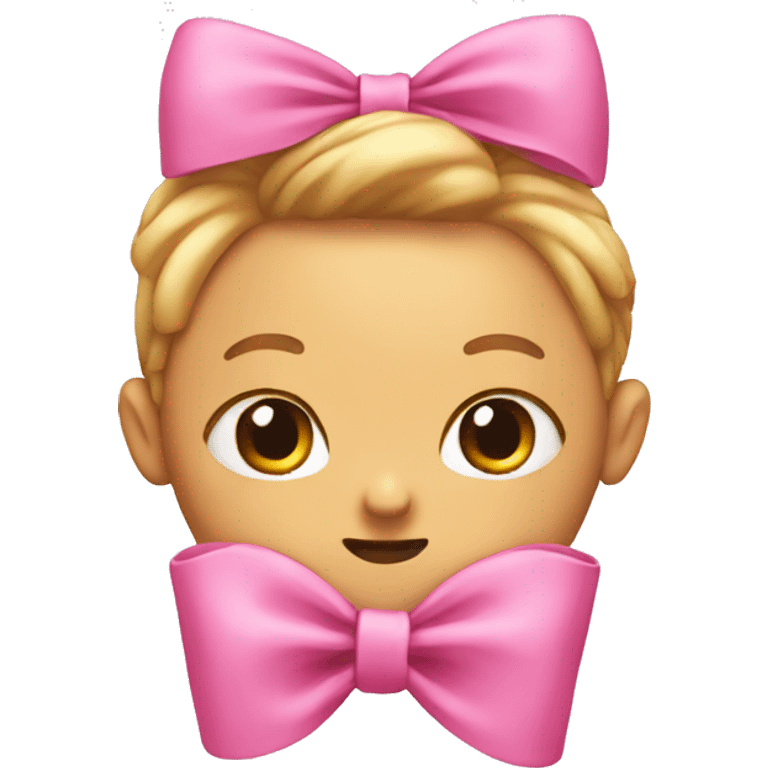 pink bow emoji