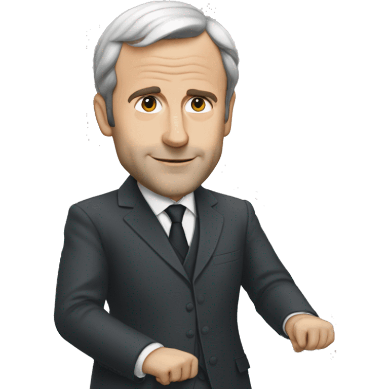 Macron maron emoji