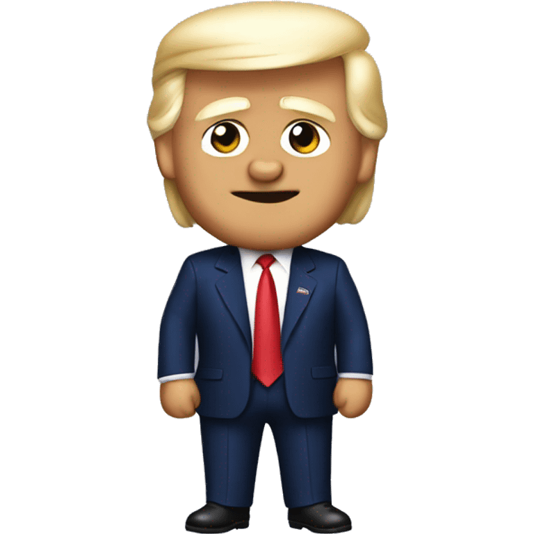 donald trump loving joe biden emoji